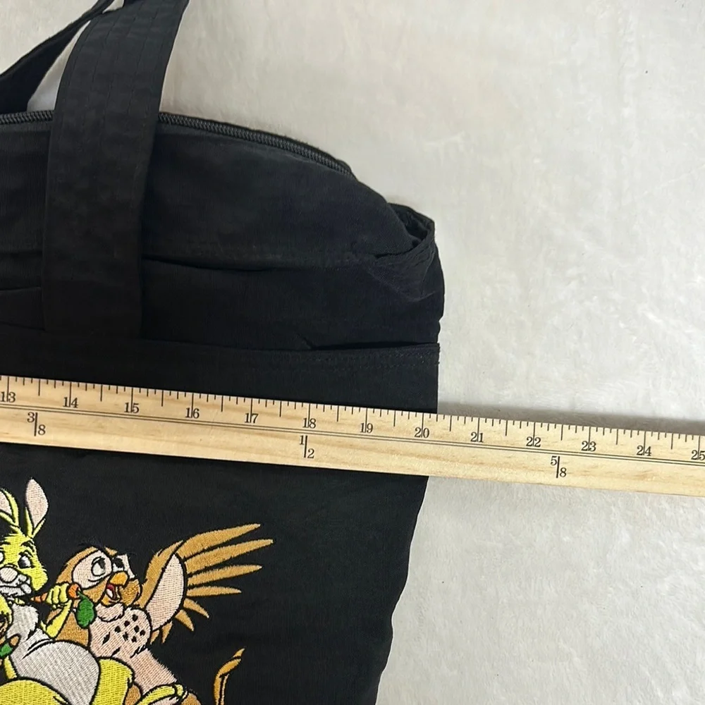 Disney Black Small  Carrier with Embroidered Design